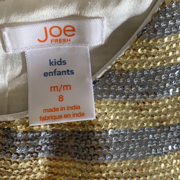 Joe Fresh Girls sequin beaded dress - Picture 2 of 3